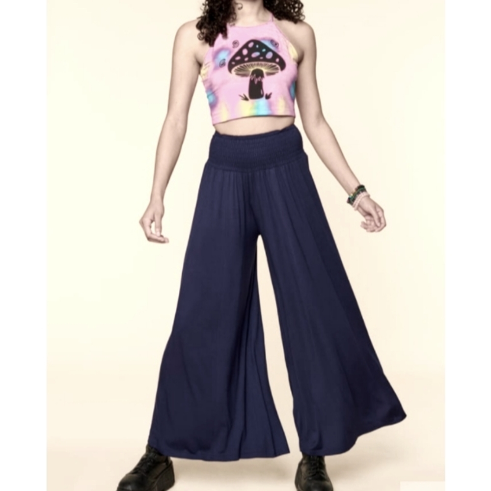 Earthbound wide leg Barcelona pants XL